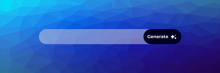 Ai generate icon in interface, useful for artificial intelligence projects and technology...