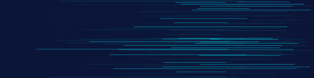 Abstract design with blue technology lines on a dark backdrop, conveying digital and futuristic...