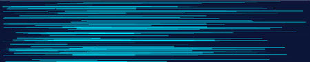 Geometric abstract pattern featuring horizontal blue lines on a contrasting dark background.