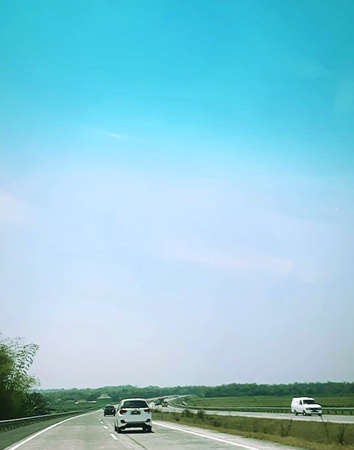 A Road on highways of Skyeの写真素材