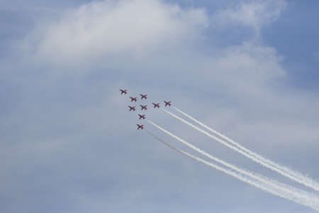 The Red Arrows, RAF Aerobatic Team, Formation Flying