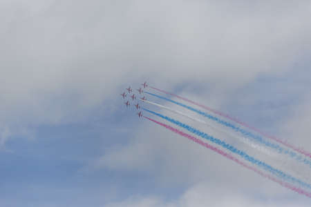 The Red Arrows, RAF Aerobatic Team, Formation Flying