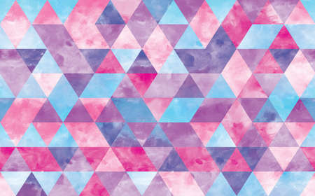 Unicorn sky fractal seamless pattern