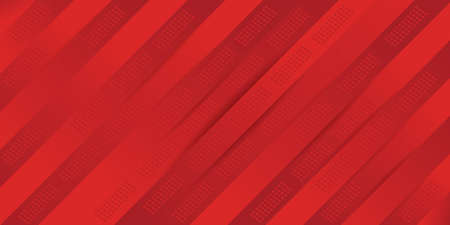 Modern geometric abstract red background Premium Vector
