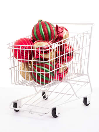 Christmas Shoppingの写真素材