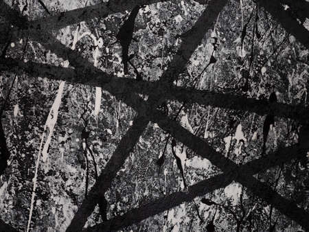 The wall of the building creates beautiful abstract black stripes, white splashes. Suitable for the...