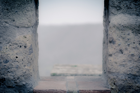 Frame of landscapeの写真素材