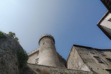 Castle Odescalchi at Lake Braccianoの写真素材