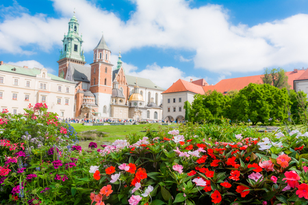Wawel Castle in Krakow, Polandのeditorial素材
