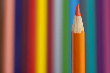 Composition with pencilsの写真素材