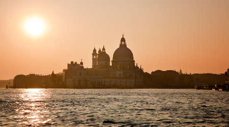 Saint Mary of Health and Salvatien, Venice, Italyの写真素材