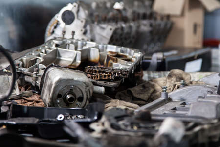 Motor Engine Partsの写真素材