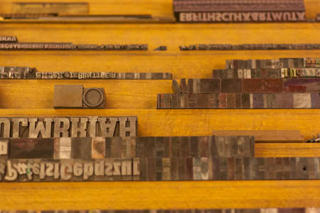 History Printing Factory Fontsの写真素材
