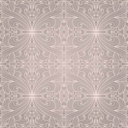 Elegant floral seamless patternのイラスト素材