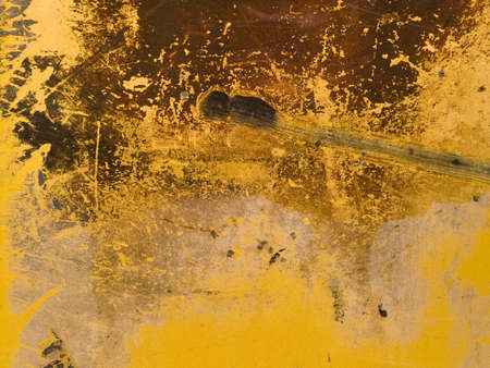 Rusty painted metal textureの写真素材