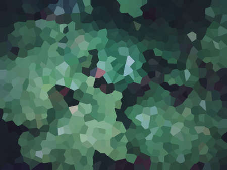 Abstract green mosaic background.の写真素材