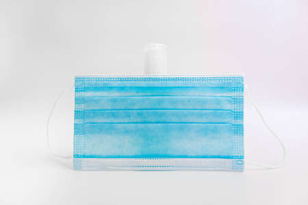 Surgical mask protection against pollution and virus.の写真素材