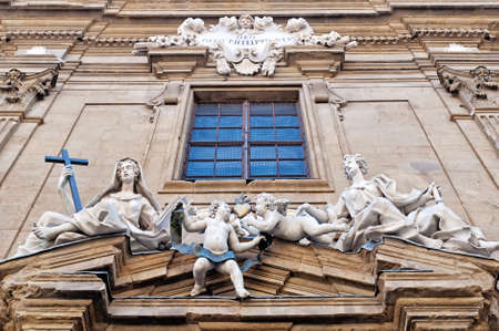 Marble sculptures in Italyの写真素材