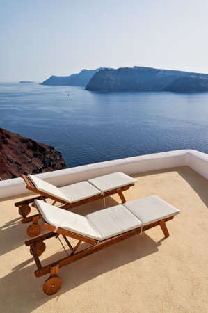 two seat with beautifulの写真素材