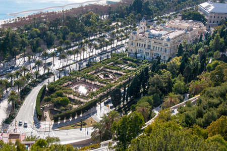 City Council of Malaga, Spainの写真素材