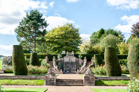 Bowood House and Gardens in Wiltshire, home of the Marquis and Marchioness of Lansdowneの写真素材