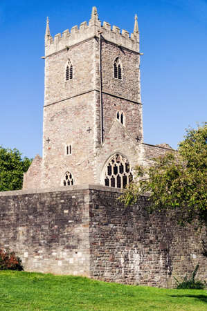 BRISTOL, UNITED KINGDOM - 19TH SEPTEMBER 2016; Castle Park (sometimes referred to as Castle Green) is a public open space in Bristol, England, managed by Bristol City Council.のeditorial素材
