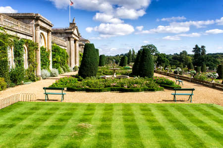 Wiltshire, 20 September 2016, Bowood House and Gardens in Wiltshire, home of the Marquis and Marchioness of Lansdowneのeditorial素材