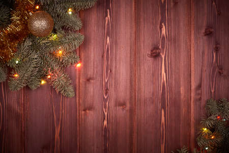 Christmas and New Year background.の写真素材
