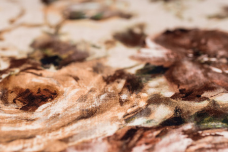 Multi-colored velor fabric selective focus. Abstract background, empty template.の写真素材