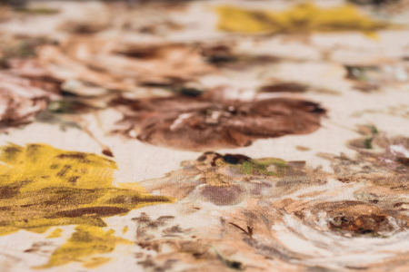 Multi-colored velor fabric selective focus. Abstract background, empty template.の写真素材