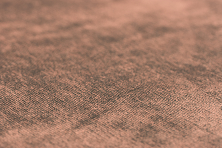 Brown fabric texture. Abstract background, empty template. Selective focus.の写真素材