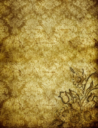 absract retro gold flourish classical templateの写真素材
