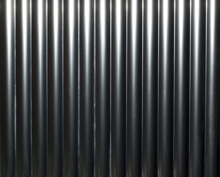 grunge metal of striped fence の写真素材