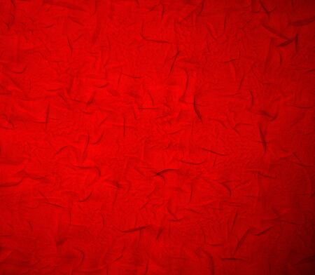 red fabric  texture  of background の写真素材