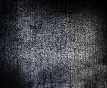 black dirty leather with spotlightの写真素材