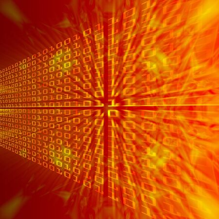 binary codeの写真素材
