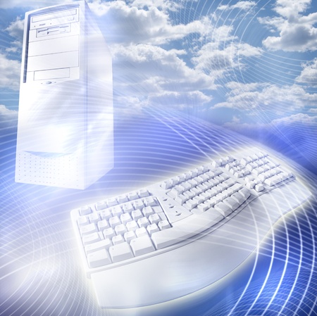 Abstract Internet Background for you projectの写真素材