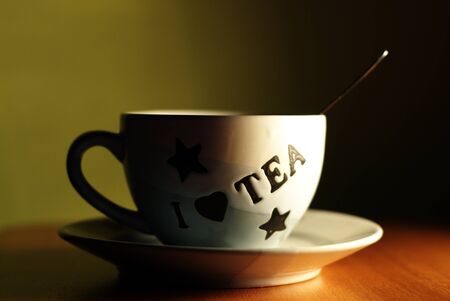 mystic  cup of tea  background
の写真素材
