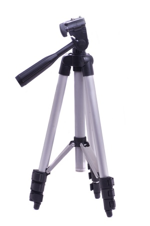 Tripod. Isolated on white backgroundの写真素材