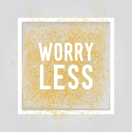 Motivation square poster. Text lettering of an inspirational saying. Quote typographical posterのイラスト素材