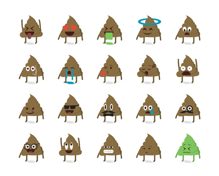 vector isolated on white background. Emoji vector. Smile icon set. Emoticon icon web.のイラスト素材