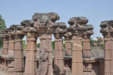Ancient Indian Architecture, Ancient Design, Ancient Wall Pattern, Ancient Hindu Architectureの写真素材