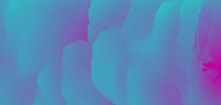 Blue and purple smoke watercolor background illustration.