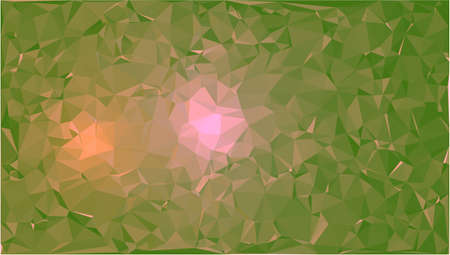 Abstract green triangle shape background. Abstract background of triangles, vector design.のイラスト素材