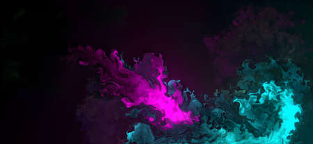 Fluid Art. Abstract colorful background, wallpaper, texture. abstract colored dust explosion background. Mixing paints. Modern art. Marble textureの写真素材