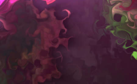Fluid art texture. Background with abstract swirling paint effect. Liquid acrylic artwork with beautiful mixed paints. Can be used for interior poster.の写真素材
