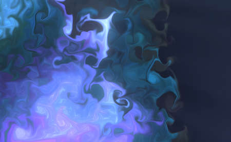 Creative abstract hand painted background, marble texture, abstract ocean, acrylic painting on canvas. Modern art. alcohol ink abstract texture, trendy wallpaper.の写真素材