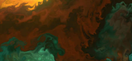 Alcohol ink For posters and printed materials. Fluid art mixture of colors.