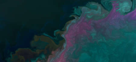 Alcohol ink For posters and printed materials. Fluid art mixture of colors.
