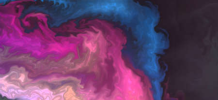 Natural luxury abstract fluid art painting in alcohol ink technique.